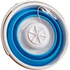 Image de Mini Portable Ultrasonic Turbine Machine À Laver Pliable Seau Type USB Blanchisserie Lessiveuse Nettoyant Pour Le Voyage À La