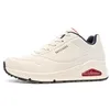 Image de Baskets - SKECHERS - Uno Stand On Air - Blanc - Femme - Talon Plat