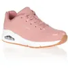 Image de Basket Uno - SKECHERS - Durabuck - Lacets - Femme - Rose