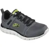 Image de Baskets Homme - SKECHERS - Track Knockhill - Tissu Gris - Semelle Air Coled Memory Foam