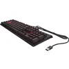 Image de Clavier encodeur filaire OMEN by HP - Noir et rouge - AZERTY