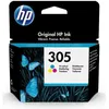 Image de Cartouche dencre HP 305 authentique tricolore (3YM60AE) pour HP DeskJet 2300/2700/2810/4222/4230/Plus4100 HP Envy 6000/Pro 6400