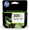 Image de HP 305XL Cartouche dencre trois couleurs grande capacité authentique (3YM63AE) pour DeskJet 2300/2700/4200/4230/Plus4100 Envy 6000
