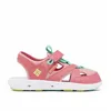 Image de Sandales enfant Columbia CHILDRENS TECHSUN WAVE - rose/vert - bout fermé et ventilé