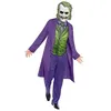 Image de Déguisement - AMSCAN - Joker classique homme - Violet - Licence Batman - Veste gilet pantalon demi-masque