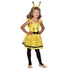 Image de DÉGUISEMENT PIKACHU POKÉMON ROBE JAUNE FILLE
