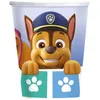 Image de 8 gobelets en papier Pat Patrouille 250 ml