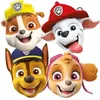 Image de 8 Masque de fetes 8 masques Paw Patrol 2022 Papier Pat patrouille nouveauté