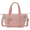 Image de Sac à bandoulière - KIPLING - Basic Art Mini - Rose - 39 cm - Fermetures éclair latérales