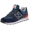 Image de Baskets en daim pour homme New Balance 574 - Bleu