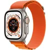 Image de Apple Watch Ultra - BoÃ®tier 49 mm Titane avec Bracelet Nylon Orange de taille M en occasion ou reconditionné