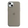 Image de Apple Coque en silicone avec MagSafe pour iPhone 15 Plus - Argile