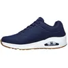 Image de Sneakers Homme - Skechers - Uno - Stand on Air - Bleu Marine - Mousse à Mémoire - Fitness