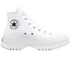 Image de Baskets Femme - CONVERSE Chuck Taylor All Star Lugged 2.0 Hi - Blanc - Talon Plat - Lacets