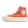 Image de Baskets Oranges Femme Converse Chuck Taylor All Star Lift