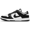 Image de Baskets Blanches/Noires Homme Nike Dunk Low Retro
