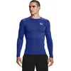 Image de Maillot de compression - Under Armour - HeatGear - Bleu royal/blanc - XL - Manches longues