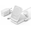 Image de Station de recharge - Anker - MagGo 3in1 - 15W - USB-C - Blanc