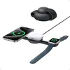 Image de Anker MagGo Station de recharge sans fil 3-en-1 compatible MagSafe chargeur induction certifié Qi2 MagGo 15 W chargeur de voyage