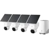 Image de Caméra de sécurité eufy SoloCam E42 - Kit de 4 caméras 4K sans fil avec IA