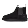 Image de Bottes Homme UGG Neumel Chelsea Noir - Daim-Nubuck - A élastique - Hauteur moyenne
