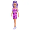 Image de BARBIE FAB Barbie - Poupée Fashionista Robe Violette - Poupée mannequin - Dès 3 ans en occasion ou reconditionné