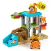 Image de Fisher-Price Coffret Chantier little people avec 2 figurines