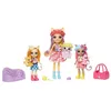 Image de Enchantimals - Coffret La Famille de Carmel Chat - Mini Poupée - 4 ans et +