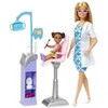 Image de Barbie®-Métiers-Coffret poupée Barbie® Dentiste et accessoires HKT69