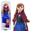 Image de La Reine des Neiges-Anna- Mattel Poupée Disney avec habillage et accessoires HLW49