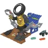 Image de Hot Wheels-Monster Trucks Arena Smashers-Combat Mega-Wrex vs Gorzilla HPN71