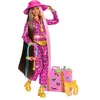 Image de Barbie®-Barbie® Extra Cool-Poupée voyage en tenue safari HPT48