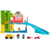 Image de Voiture et ville - MATTEL - Fisher-Price Little People Garage - Multicolore - Piles fournies - 1 à 5 ans