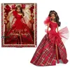 Image de Barbie Signature PoupÃ©e Barbie Joyeux Noel Chatain Hrm63 en occasion ou reconditionné