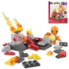 Image de Coffret de construction Pokémon - MEGA - Danse Flammes de Salamèche - 80 micro-briques - 81 pièces