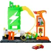 Image de Circuit Voiture - Hot Wheels - Super Recharge - Station-Service Interactif - Échelle 1/64