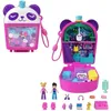 Image de Polly Pocket-Panda Bubble Tea-Coffret avec 2 mini-figurines et panda HWN95