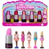 Image de BARBIE Coffret Mini BarbieLand 6 rouge à lèvres avec mini poupées - JBD26