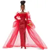 Image de Poupée Barbie Signature brune JBJ18 80 ans de Mattel Poupée de collection