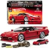 Image de Hot Wheels - Coffret de Construction NSX Acura des Années 90 - Mattel Brick Shop - JFT17