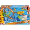 Image de Coffret de circuit miniature - HOT WHEELS - JHK73 - Piste Looping Cyclone - Double looping - Lanceur multi-voitures - Dès 4 ans