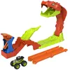 Image de Coffret Monster Trucks - JJN44 - Bone Shaker inclus - 4 pistes 15 cm - Lanceur et éléments repositionnables