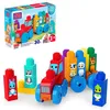 Image de Jeu de construction - MEGA BLOKS - JKG33 - Le Tracteur des Animaux - 30 pièces - 8 animaux à mixer