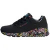 Image de Basket à Lacets Skechers Uno-Loving Love - Noir