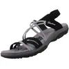 Image de Skechers Sandales pour Femmes Reggae Slim Takes Deux Noir/Gris Pointure : Eur 40