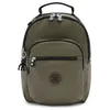 Image de kipling Sac à dos de loisirs vert pour femme et homme - Basic Seoul Backpack S Green Moss 123911