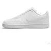 Image de Basket Nike Court Vision - Femme - Blanc - Synthétique - Lacets
