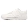 Image de Basket - Nike - Court Vision - Femme - Blanc - Synthétique - Lacets