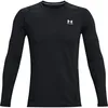 Image de Under Armour ColdGear - Maillot baselayer ajusté col ras du cou noir thermique respirant 4-Way Stretch