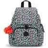 Image de kipling Sac à dos de loisirs noir bleu clair pour femme - Basic Print City Pack Mini Backpack XS Abstract Print 268429